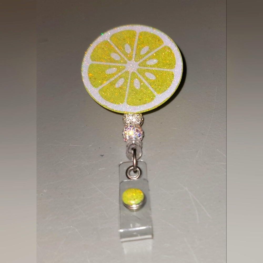 Lemon badge reel - 2"
